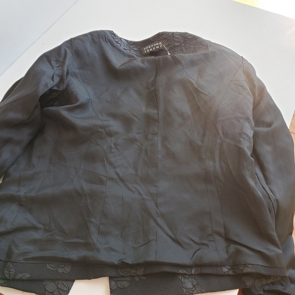 Spencer Jeremy Floral Blazer Jacket Sz 10 - Picture 7 of 9